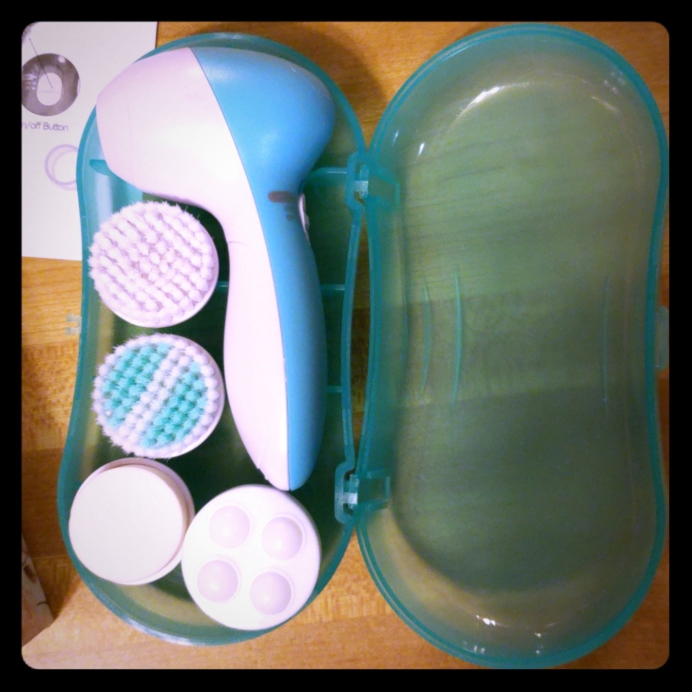 5 in 1 FACIAL SPA SYSTEM CLEANSE EXFOLIATE MASSAGE